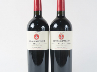 Vente aux enchères 2 BOUTEILLES MAURY GERARD BERTRAND - 2007