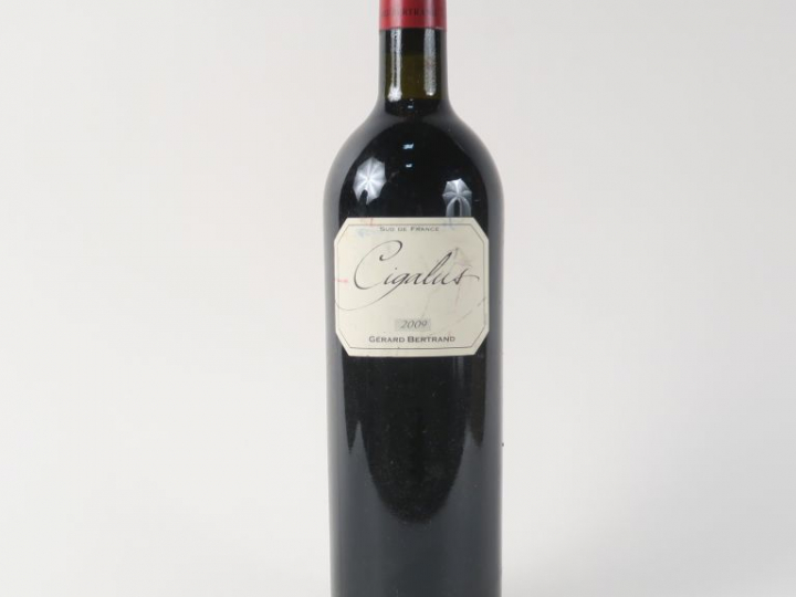 1 BOUTEILLE CIGALUS PAYS D'OC GERARD BERTRAND - 2009