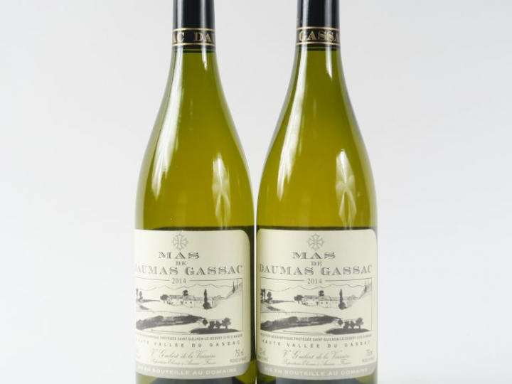 2 BOUTEILLES MAS DE DAUMAS GASSAC BLANC - 2014