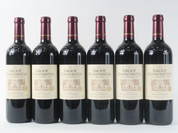 6 BOUTEILLES GROOT CONSTANTIA AFRIQUE DU SUD - 2014