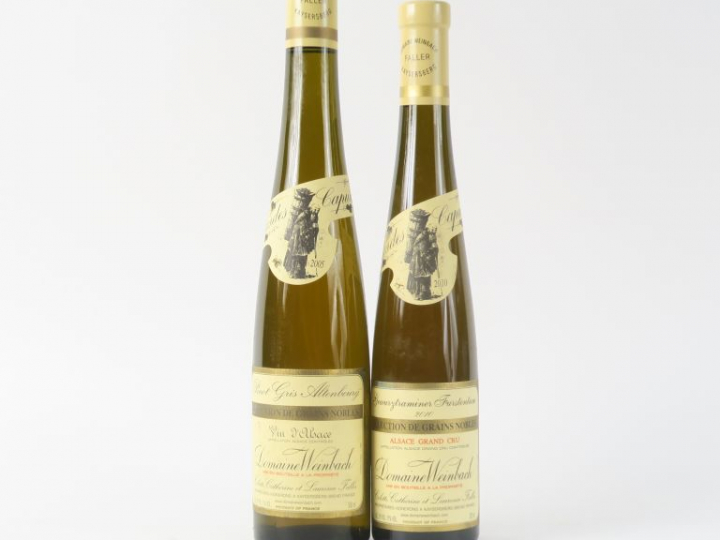 2 BOUTEILLES CLOS DES CAPUCINS DOMAINE WEINBACH : 1 PINOT GRIS ALTENBO