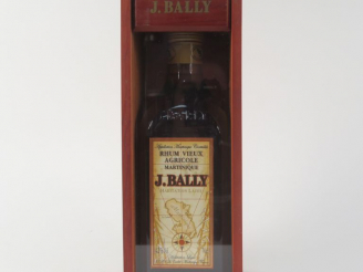 Vente aux enchères 1 BOUTEILLE RHUM J. BALLY 45° - COFFRET