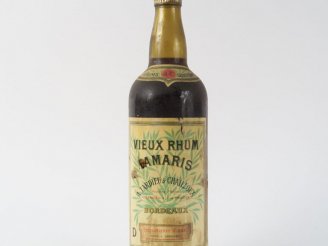 Vente aux enchères 1 VIEILLE BOUTEILLE (1 L) VIEUX RHUM TAMARIS 44°