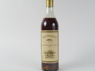 Vente aux enchères 1 BOUTEILLE BAS ARMAGNAC DOMAINE DE MOUNET M. LAFITEAU 45° - 1970