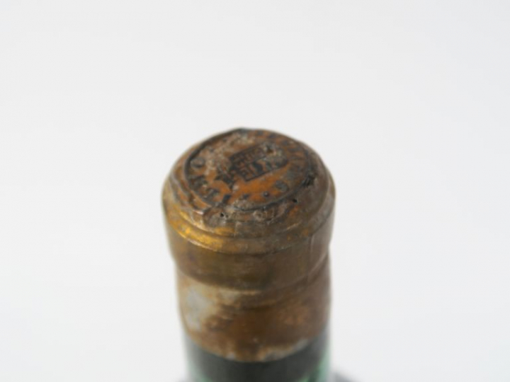 1 BOUTEILLE CHÂTEAU FILHOT SAUTERNES - 1943 - LB/ETIQUETTE AU DOS AB