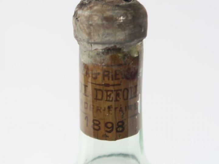 1 BOUTEILLE CHÂTEAU RIEUSSEC 1er CC SAUTERNES - 1898 - MEP/CAPS SALE/C