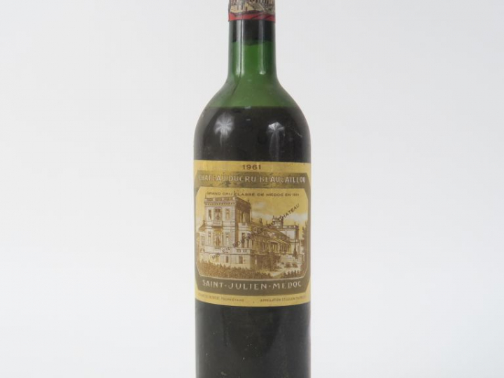 1 BOUTEILLE CHÂTEAU DUCRU BEAUCAILLOU ST JULIEN - 1961 - MEP-BEP
