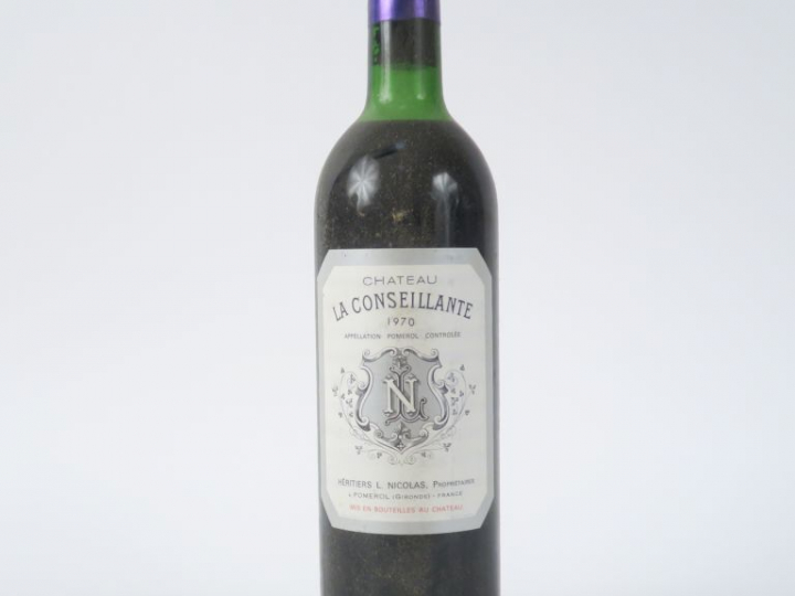 1 BOUTEILLE CHÂTEAU LA CONSEILLANTE POMEROL - 1970 - LB-HEP