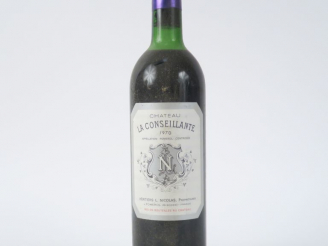 Vente aux enchères 1 BOUTEILLE CHÂTEAU LA CONSEILLANTE POMEROL - 1970 - LB-HEP