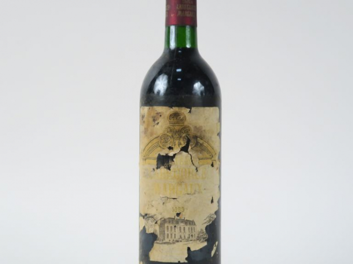 1 BOUTEILLE CHÂTEAU LABEGORCE CB MARGAUX - 1989 - BG/ETA