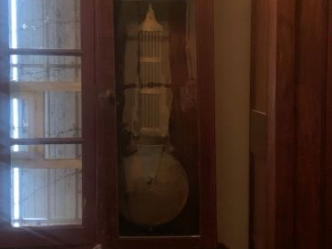 Grand carillon régulateur de parquet, mouvement signé Bousquet à Bézie