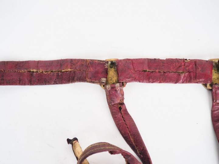 Superbe ceinturon d’officier de cavalerie légère (hussard ou chasseur 