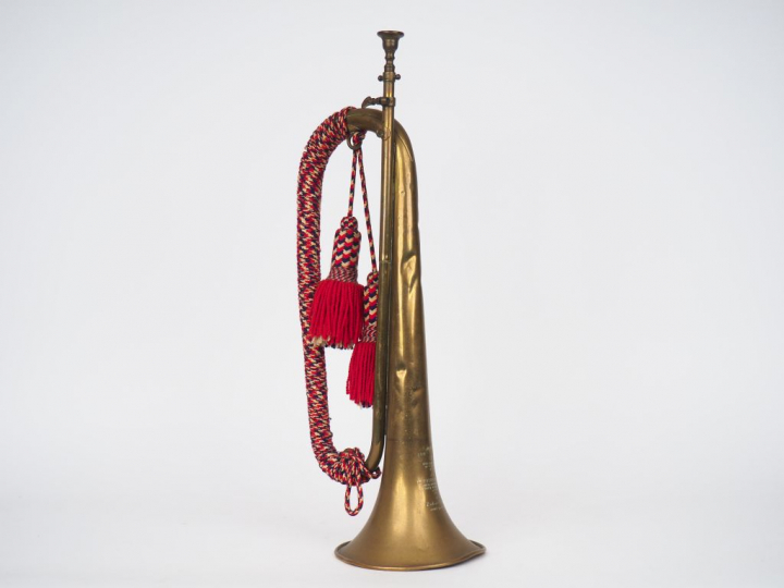 Clairon français d’infanterie – fabrication Couesnon   Cie – Habillage