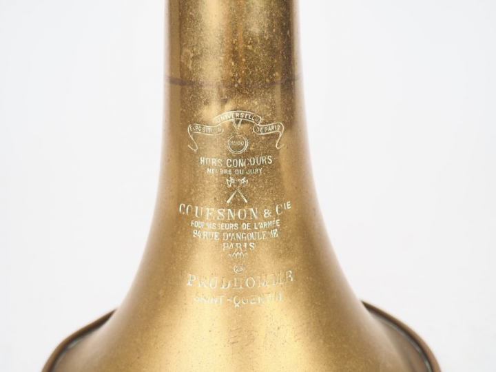 Clairon français d’infanterie – fabrication Couesnon   Cie – Habillage