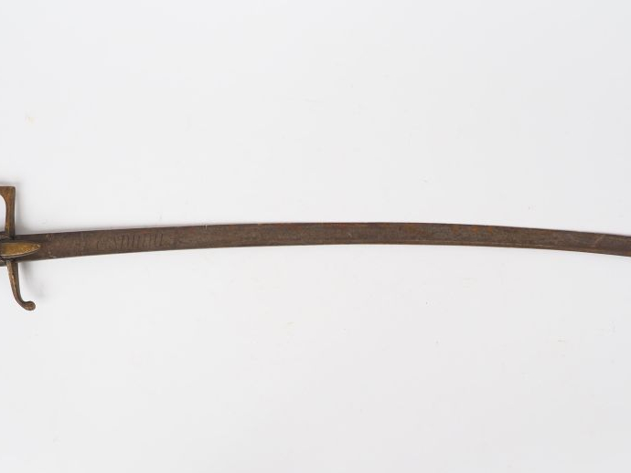 Sabre d’officier d’infanterie 1er Empire Epoque Consulat, fine lame co