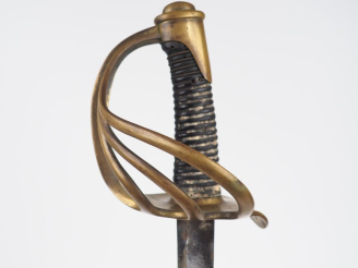 Vente aux enchères Sabre troupe de cavalerie légère modèle 1822, fabrication Manufacture 