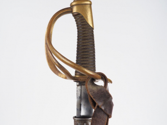 Vente aux enchères Sabre troupe de cavalerie légère modèle 1822, fabrication manufacture 