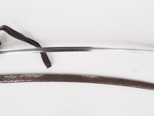 Sabre troupe de cavalerie légère modèle 1822, fabrication manufacture 