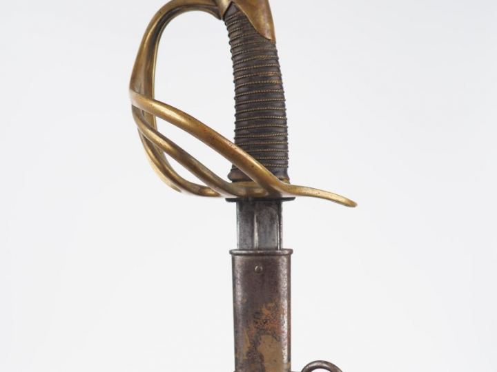 Sabre troupe de cavalerie de réserve modèle 1854, fabrication manufact