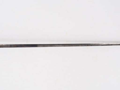 Épée d'officier époque Restauration, lame triangulaire à 3 pans creux,