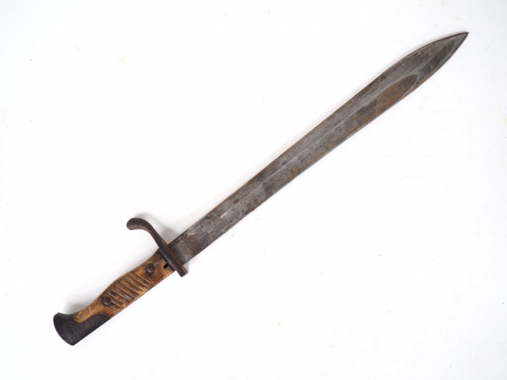 Baïonnette allemande 98/08 « alte art », version à oreilles hautes san