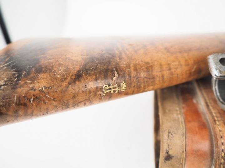 Fusil juxtaposé belge calibre 12/65 à éjecteur, système Anson, arme n°