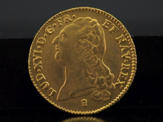 Vente aux enchères Pièce Louis XVI en or, 1786-K (Bordeaux).  Poids. 15,21 g FRAIS ACHETE