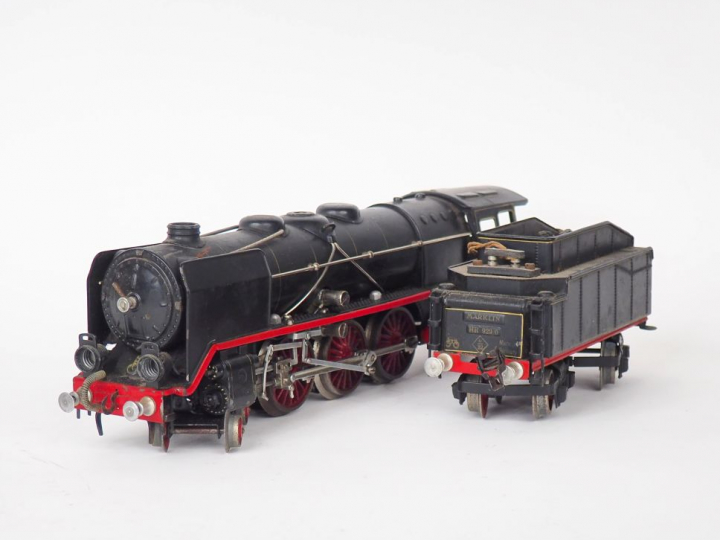 MARKLIN en O locomotive 231 noire HR 66/12920 électrique avec tender à