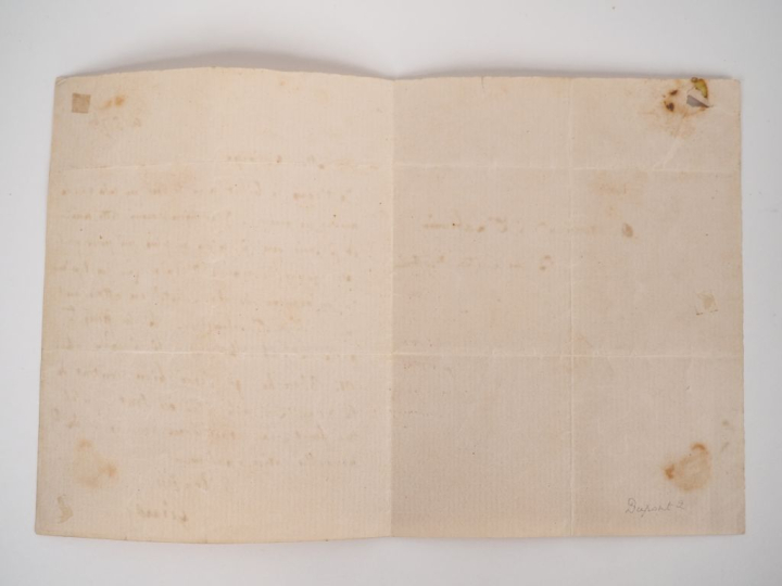 NERVAL (Gérard de). LETTRE AUTOGRAPHE SIGNÉE adressée à son père. Le 5