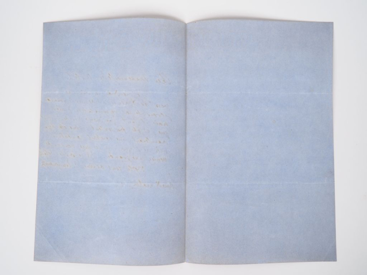 TOURGUENIEV (Ivan). RARE LETTRE AUTOGRAPHE SIGNÉE adressée à la cantat