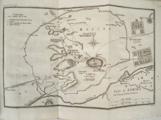 Vente aux enchères [ATLAS]. [BARTHELEMY]. RECUEIL DE CARTES GÉOGRAPHIQUES, plans, vues et