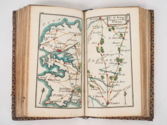 Vente aux enchères [ATLAS]. ÉTRENNES UTILES ET NÉCESSAIRES AUX COMMERÇANTS ET VOYAGEURS o