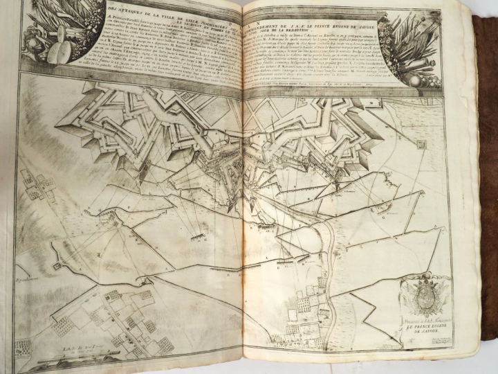 [ATLAS]. [FRICX]. TABLE DES CARTES DES PAYS-BAS ET DES FRONTIÈRES DE F