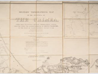Vente aux enchères [ATLAS]. KELLY (J. G.) – KING (T. K.). MILITARY TOPOGRAPHICAL MAP OF T