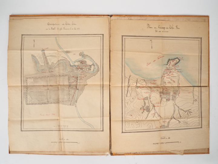 [ATLAS]. RANDON (Comte). ATLAS DE L'EXPÉDITION DE CHINE EN 1860. Dépôt