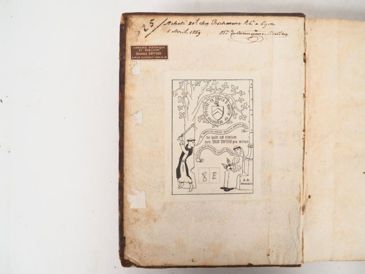 [BOURGOGNE]. DU CHESNE (André). HISTOIRE GÉNÉALOGIQUE DES DUCS DE BOUR