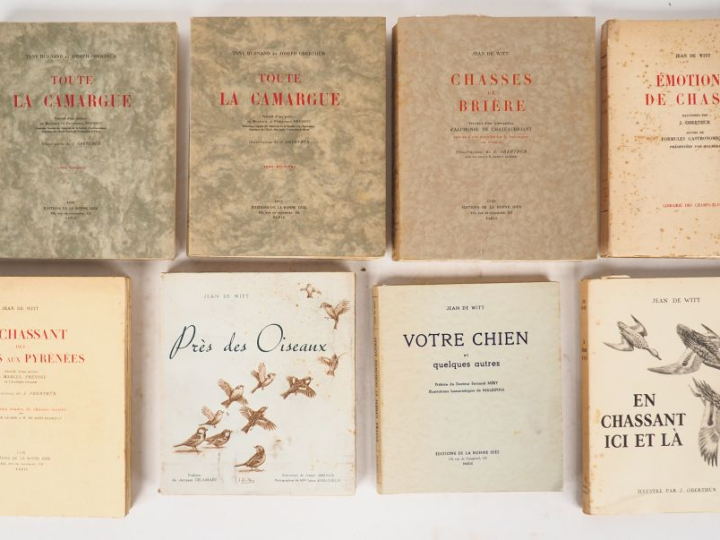 [CHASSE]. WITT (J. de). Chasses de Brière (1935). E.A.S. Rouss. au dos