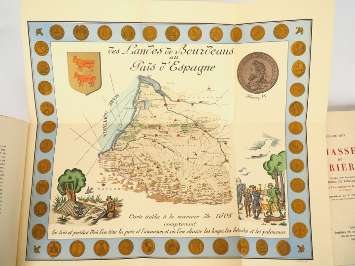 [CHASSE]. WITT (J. de). Chasses de Brière (1936). Seconde édition. Cou