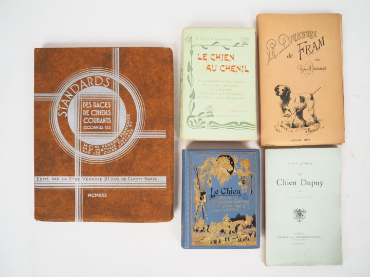 [CHASSE - CHIEN]. BELLIER DE VILLIERS (Baron A.-C.-E.). LE CHIEN AU CH