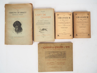 Vente aux enchères [CHASSE - CHIEN]. BOISROT DE LACOUR (Comte). TRAITÉ DE L’ART DE CHASSE