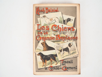 Vente aux enchères [CHASSE - CHIEN]. DALZIEL (H.). LES CHIENS DE LA GRANDE-BRETAGNE. Trad
