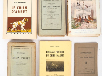 Vente aux enchères [CHASSE - CHIEN]. Standards des Chiens d’arrêt Anglais. (1923) – CATHA