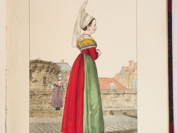 [COSTUME]. LANTÉ (L. M.). CENT CINQ COSTUMES DES DÉPARTEMENTS DE LA SE
