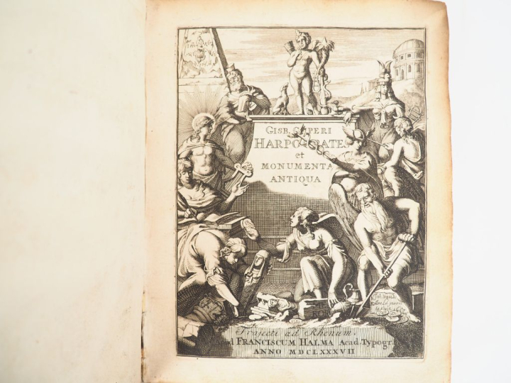 CUPER (Gisbert). HARPOCRATES, sive Explicatio imagunculae argenteae pe