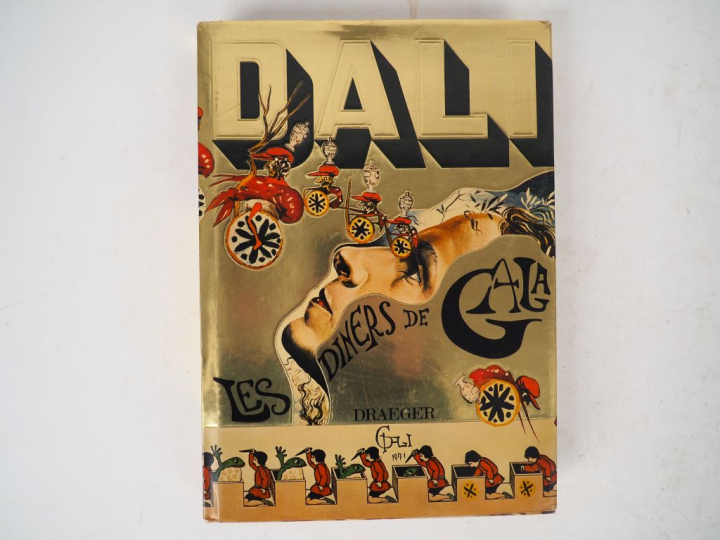DALI (S.). LES DINERS DE GALA. P., Draeger, 1973. Grand in-4 toile de 
