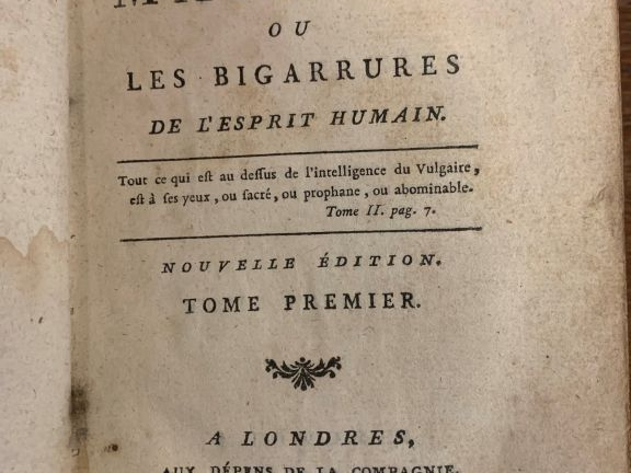 DU LAURENS. LE COMPÈRE MATHIEU, ou LES BIGARRURES DE L’ESPRIT HUMAIN. 