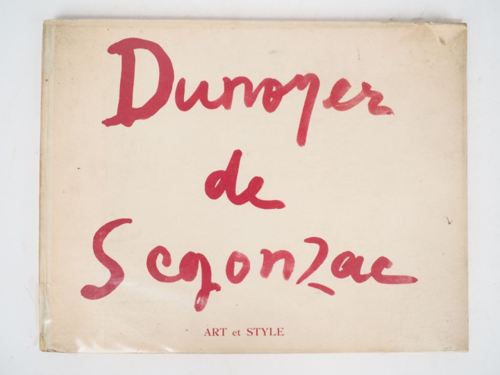 DUNOYER DE SEGONZAC. Préface de Maurice Genevoix. Art et Style, 1960. 
