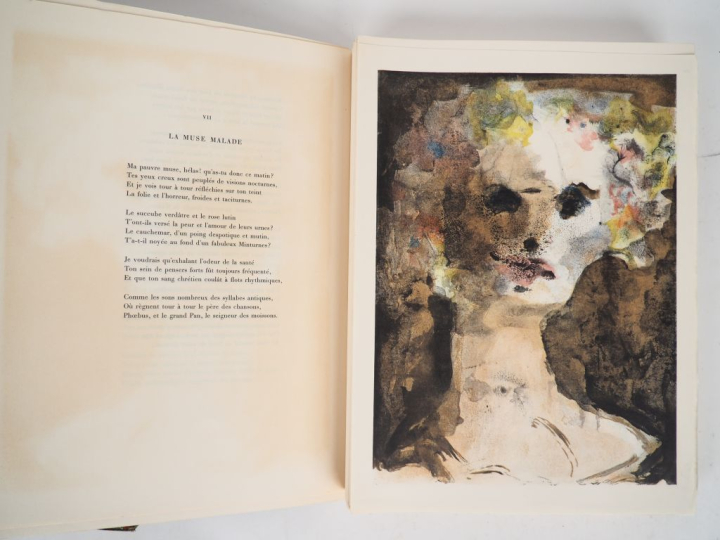 [FINI (L.)]. BAUDELAIRE (Ch.). LES FLEURS DU MAL. Le Cercle du Livre P