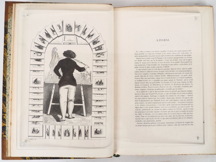 GAVARNI. ŒUVRES CHOISIES de Gavarni, revues, corrigées et nouvellement