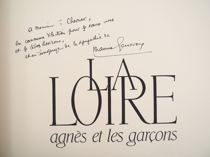 GENEVOIX (M.). LA LOIRE, Agnès et les garçons. P., Robert Léger, 1964.